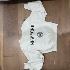 Abercrombie & Fitch Soft Cream Sweatshirt